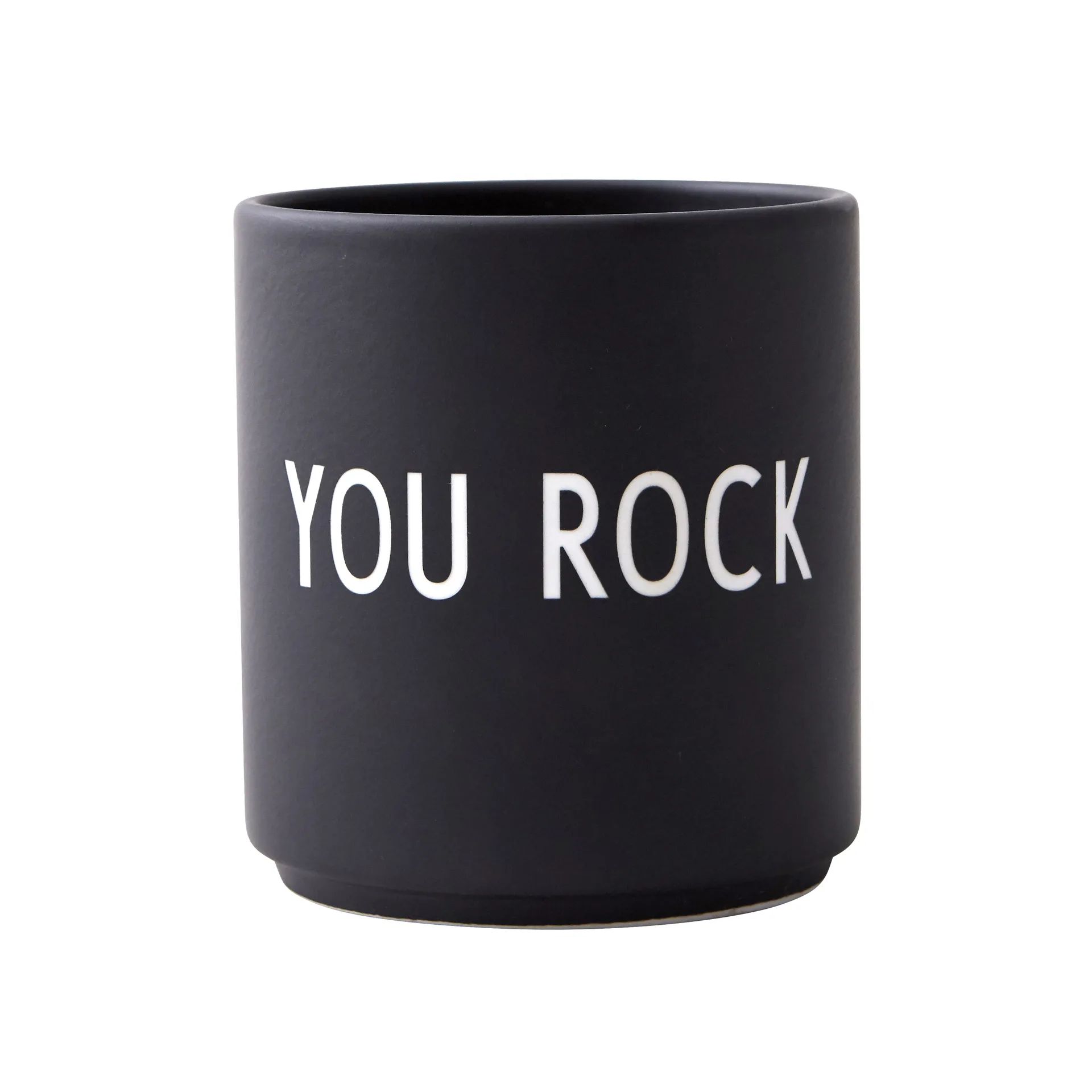 Design Letters favoritkopp 25 cl, You rock-black Design Letters
