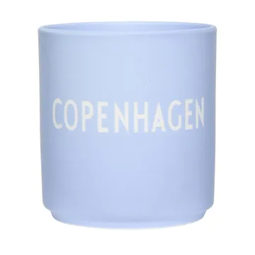 Design Letters favoritkopp Danish Words 25 cl - Blue - Design Letters