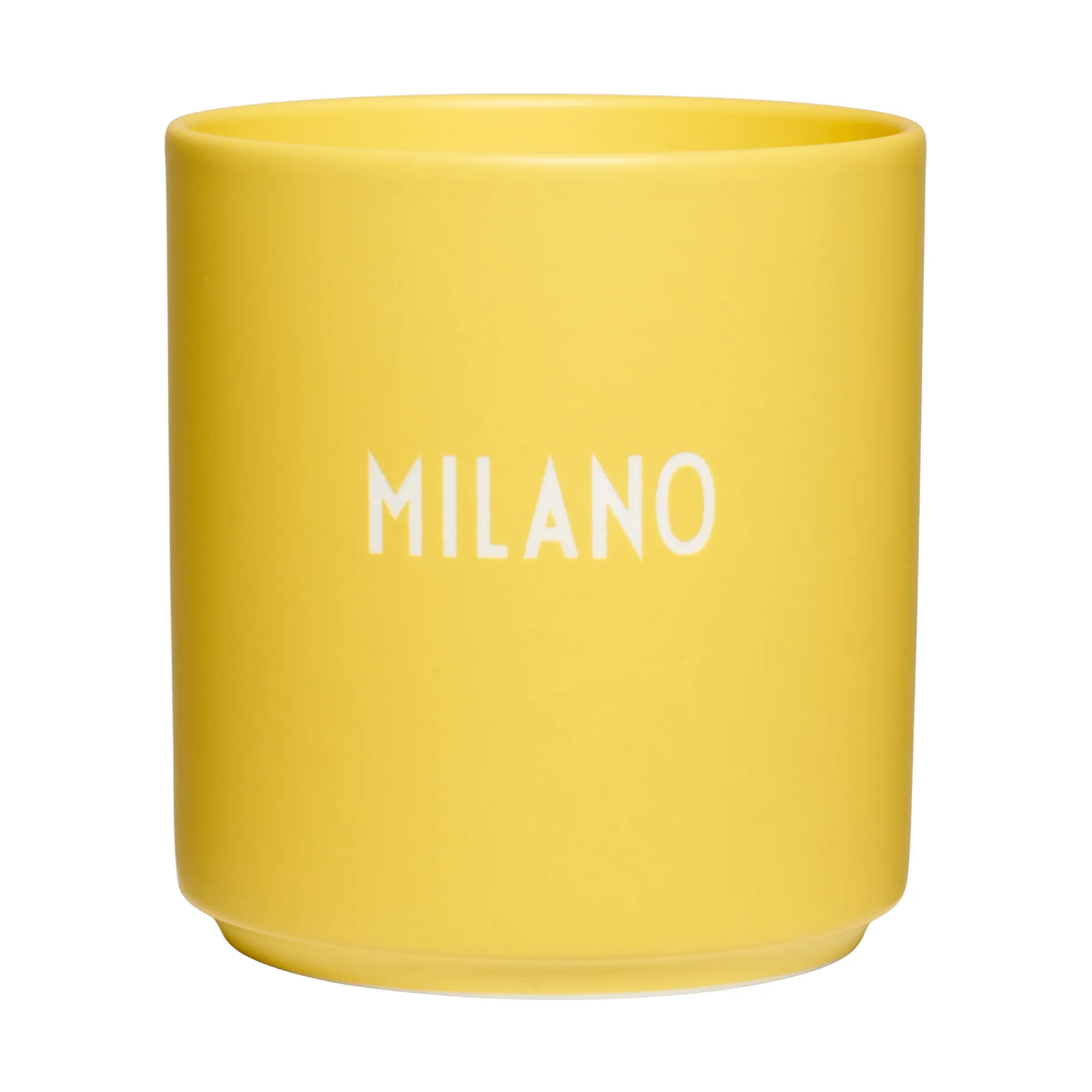 Design Letters favoritkopp International 25 cl, Milano-yellow Design Letters