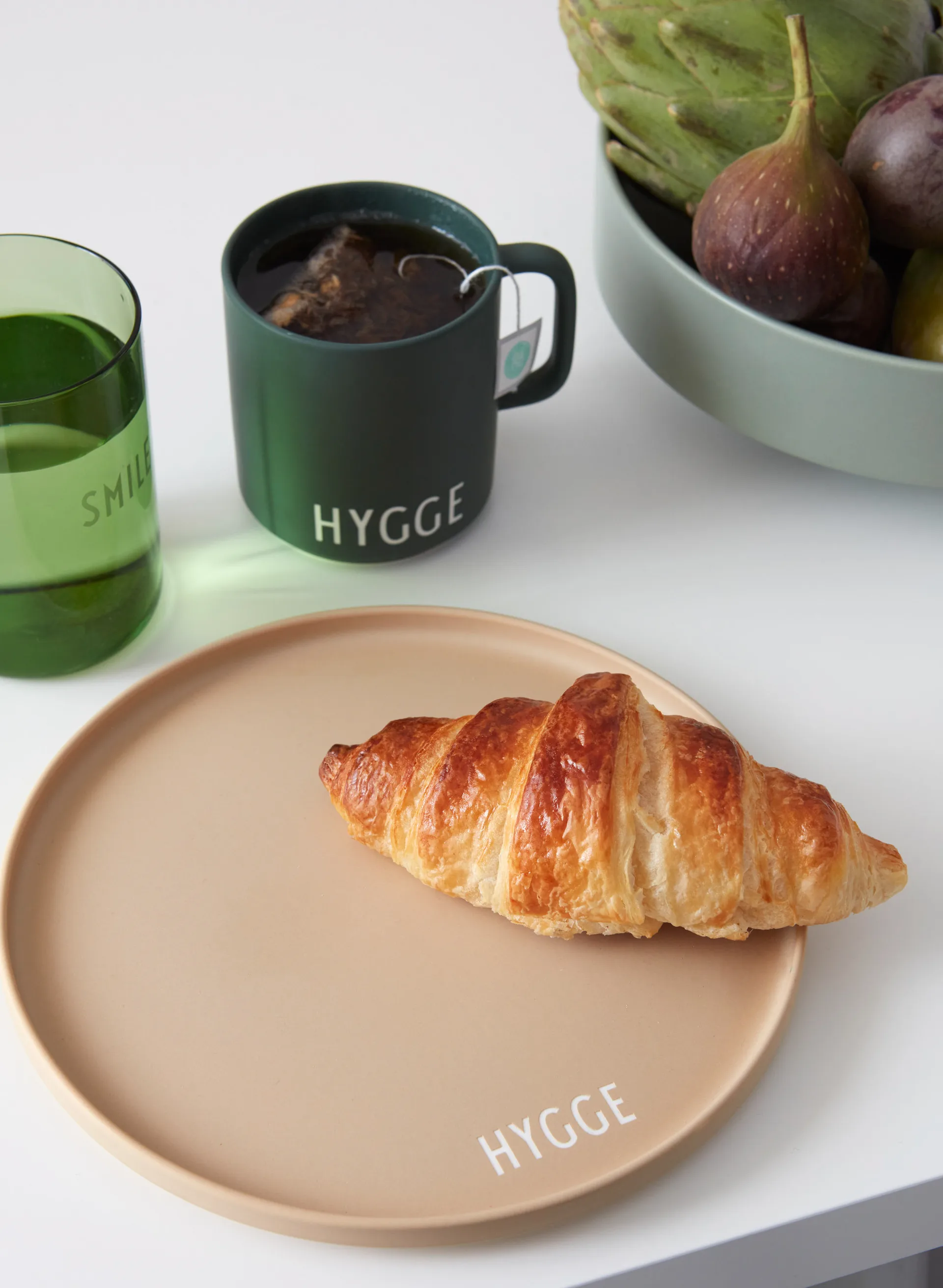 Design Letters favoritkopp med handtag 25 cl, Hygge-dark green Design Letters