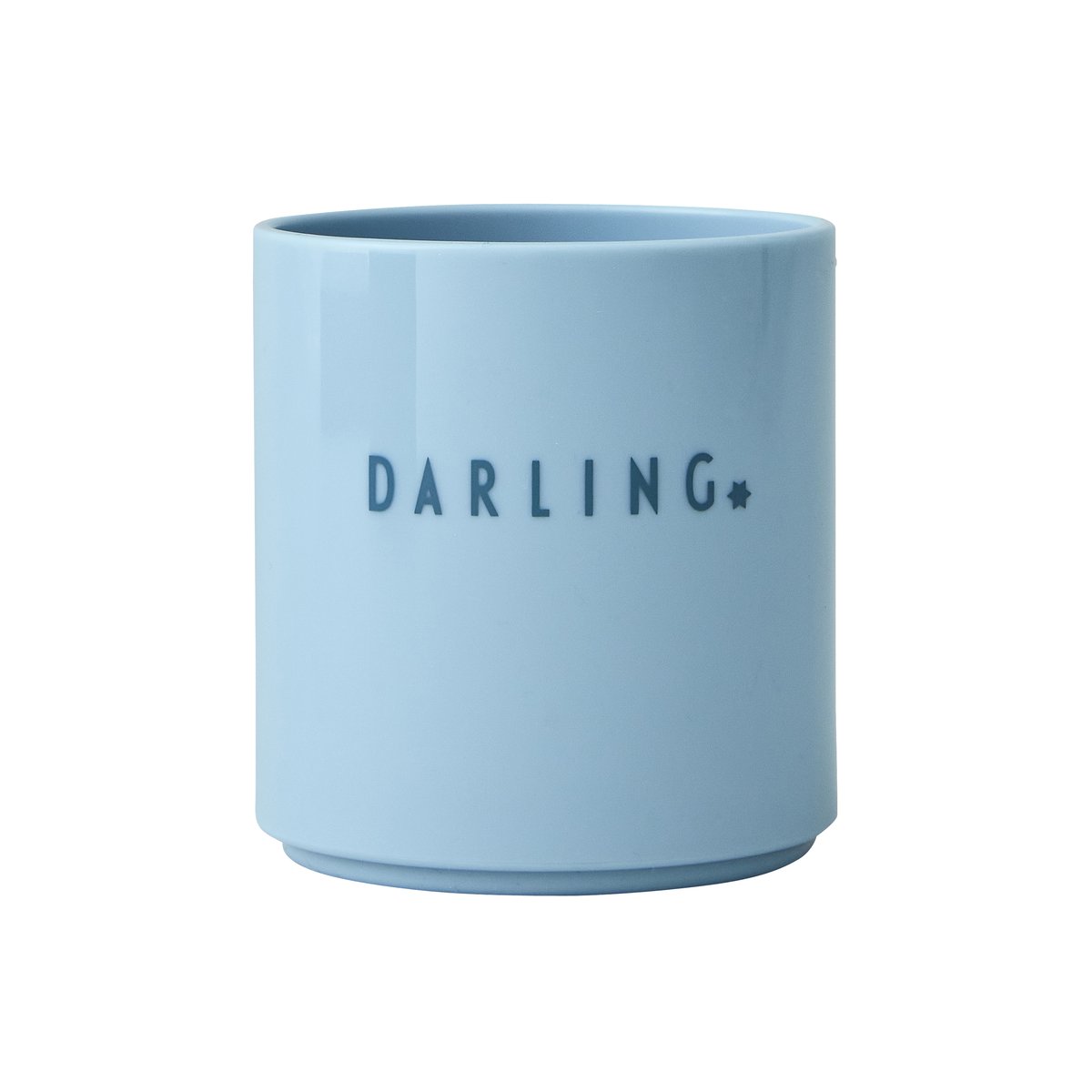 Design Letters favoritkopp mini Darling | Skandinavisk Design | Barnserviser | Blå