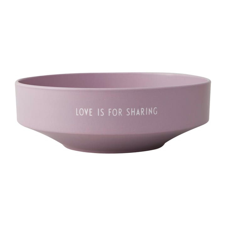 Design Letters favoritskål large Ø22 cm, Lavender Design Letters