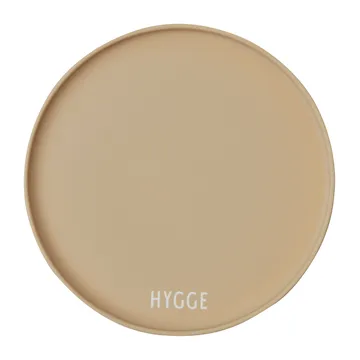 Design Letters favorittallrik Ø22 cm - Hygge-beige - Design Letters