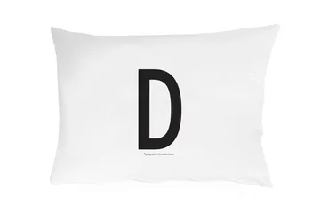 Design Letters örngott 70x50 cm - D - Design Letters