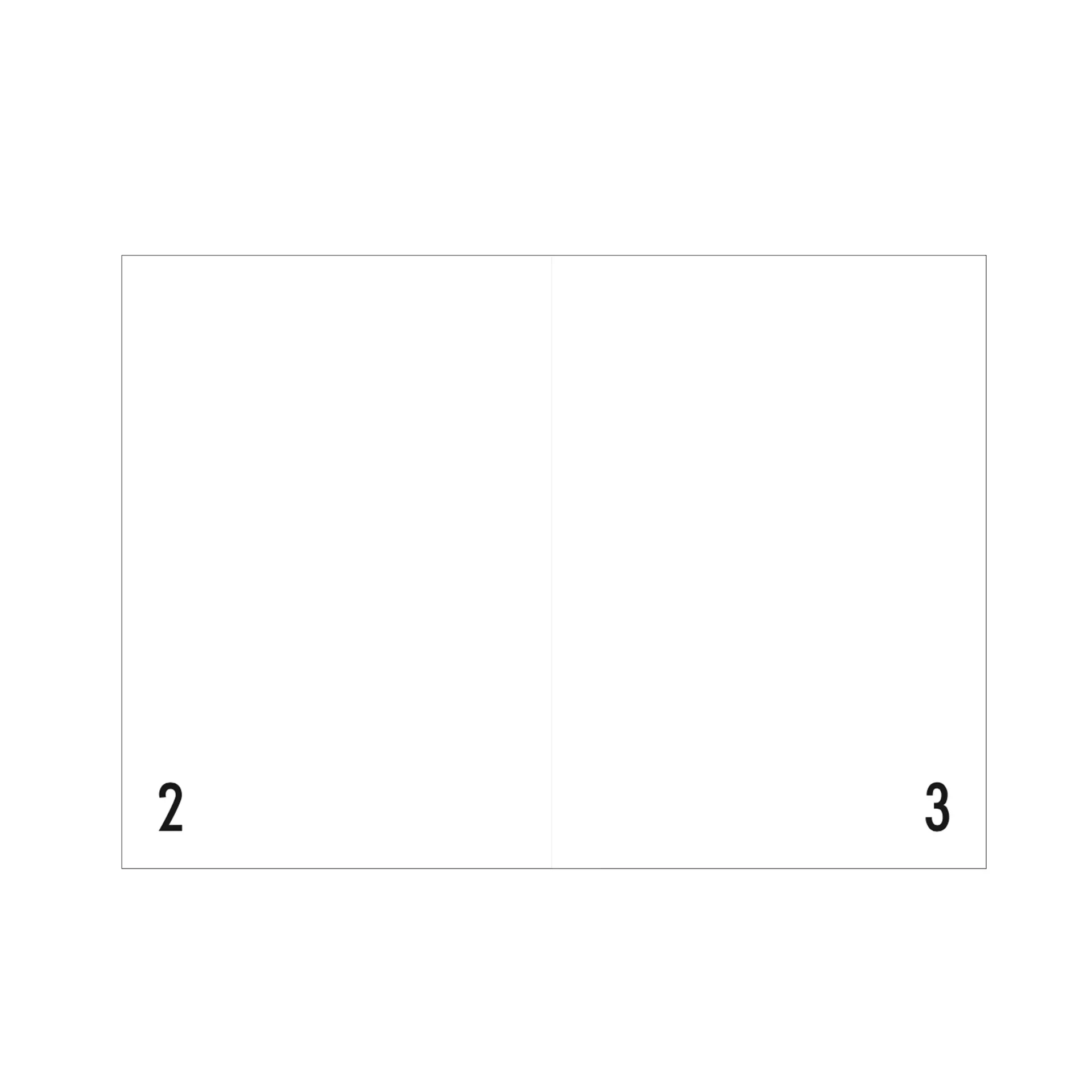 Design Letters personlig anteckningsbok, D Design Letters