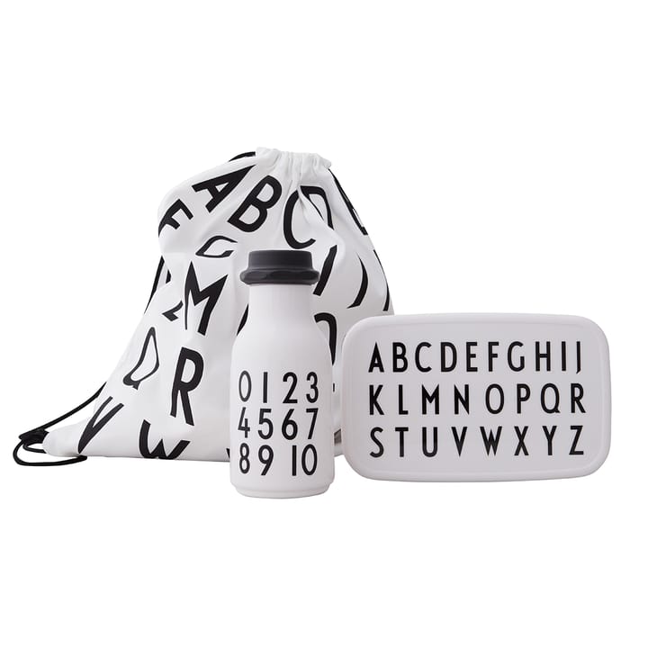 Design Letters skolstart set, 3 delar Design Letters