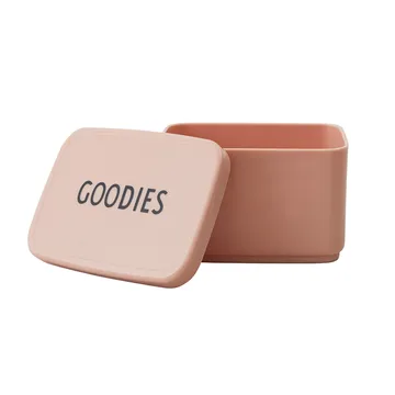 Design Letters snack box till lunchlåda - Nude - Design Letters