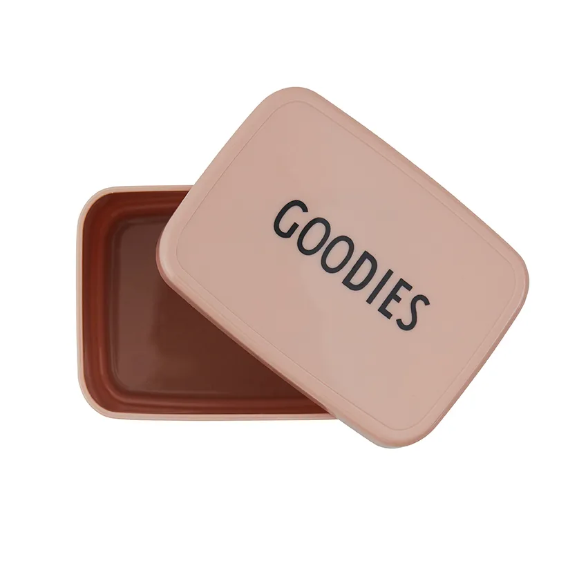 Design Letters snack box till lunchlåda, Nude Design Letters