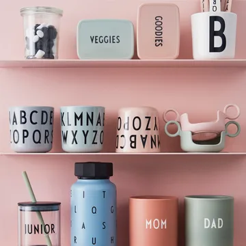 Design Letters snack box till lunchlåda - Nude - Design Letters