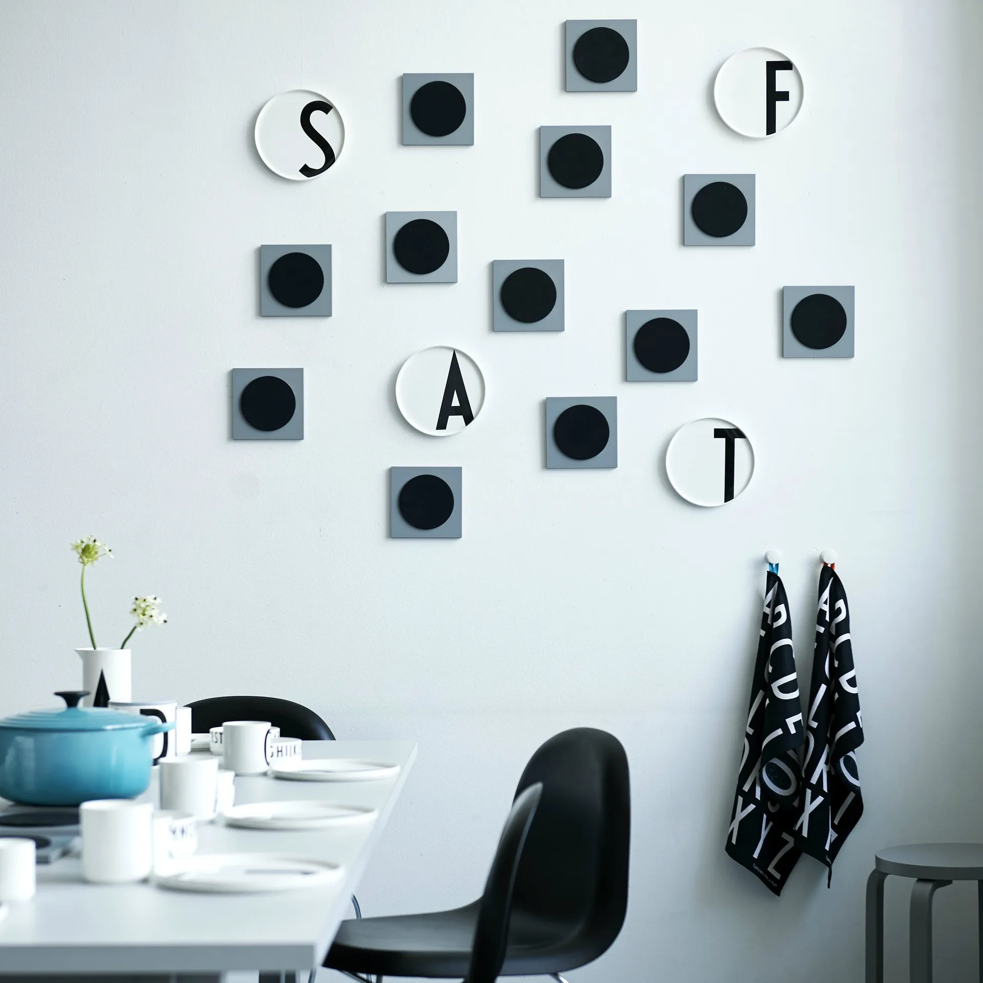Design Letters tallrik, A Design Letters