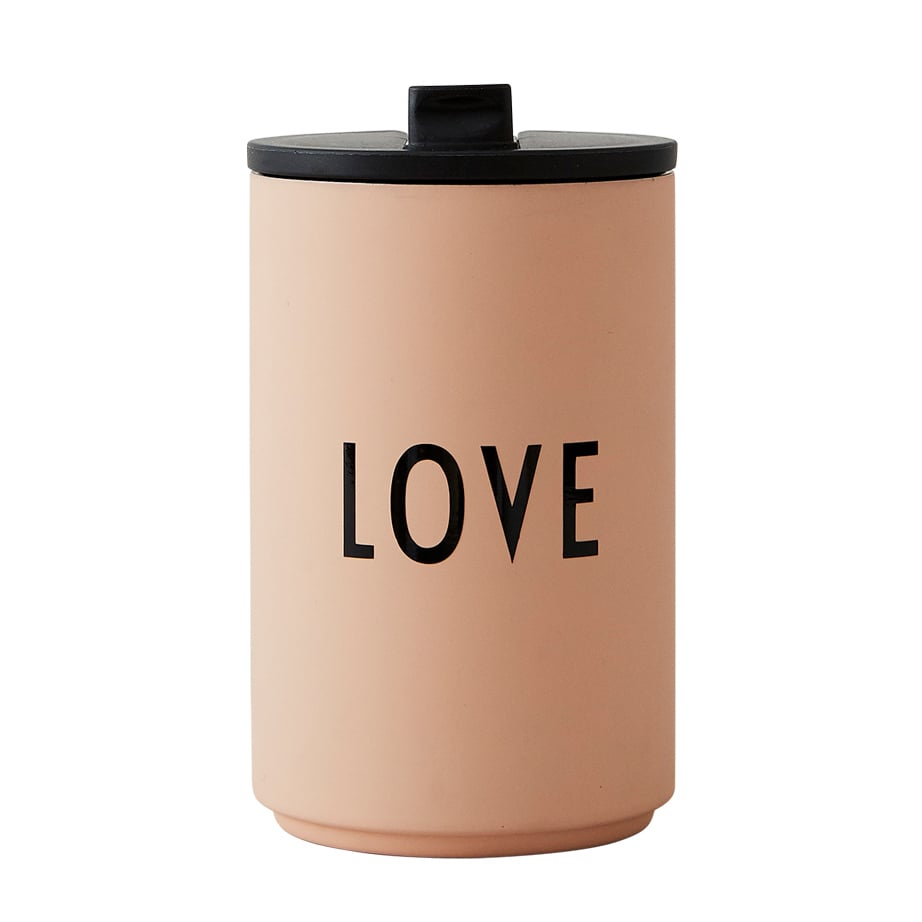 Design Letters termosmugg Love | Skandinavisk Design | Termosmuggar | Rosa