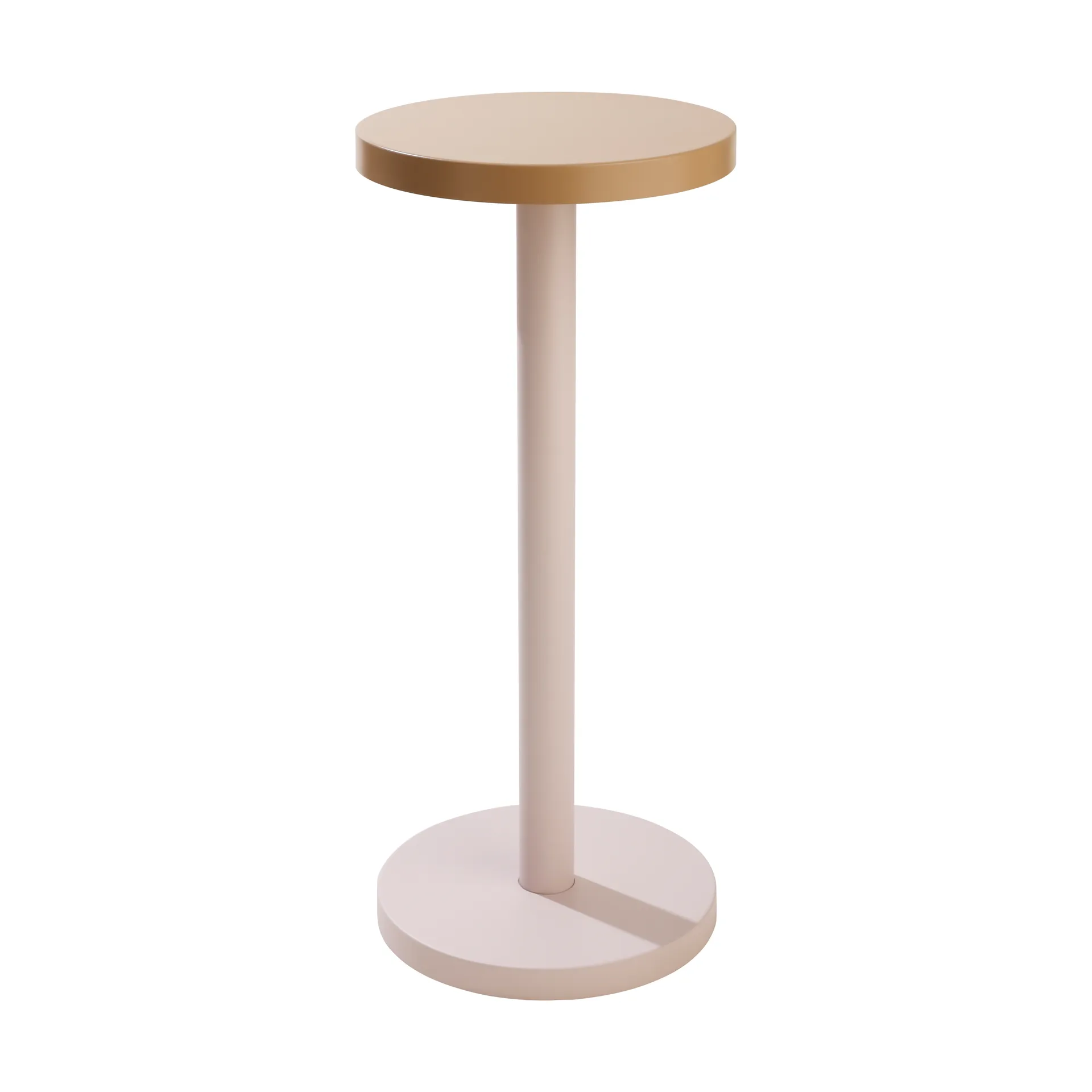 Stord rund pall Ø31x73 cm, Pastel-pastel beige Design Letters