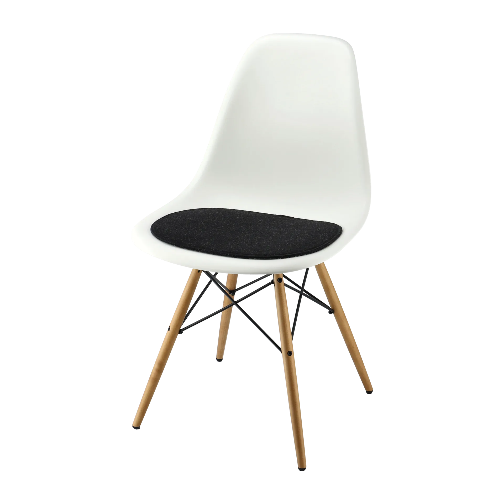 Eames DSR/DSW dyna, antracit Designers Eye