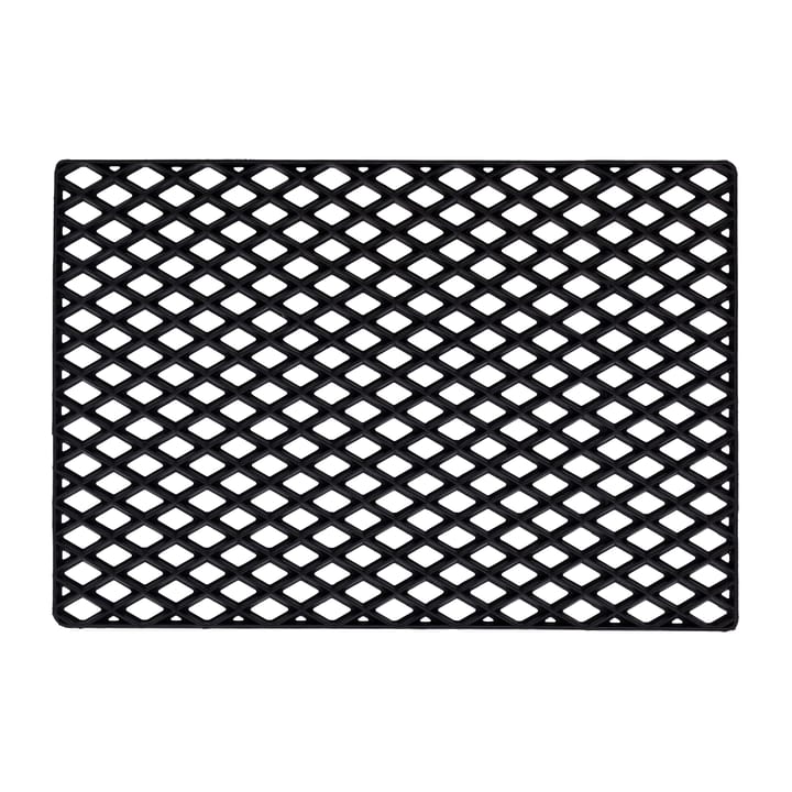 Black grid dörrmatta - 45x75 cm - Dixie