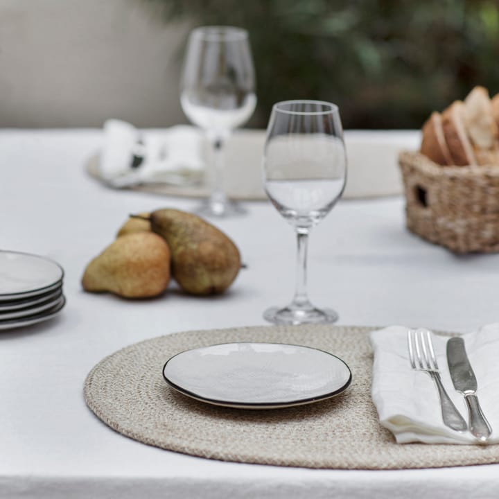 Ella bordstablett oval, Beige Dixie