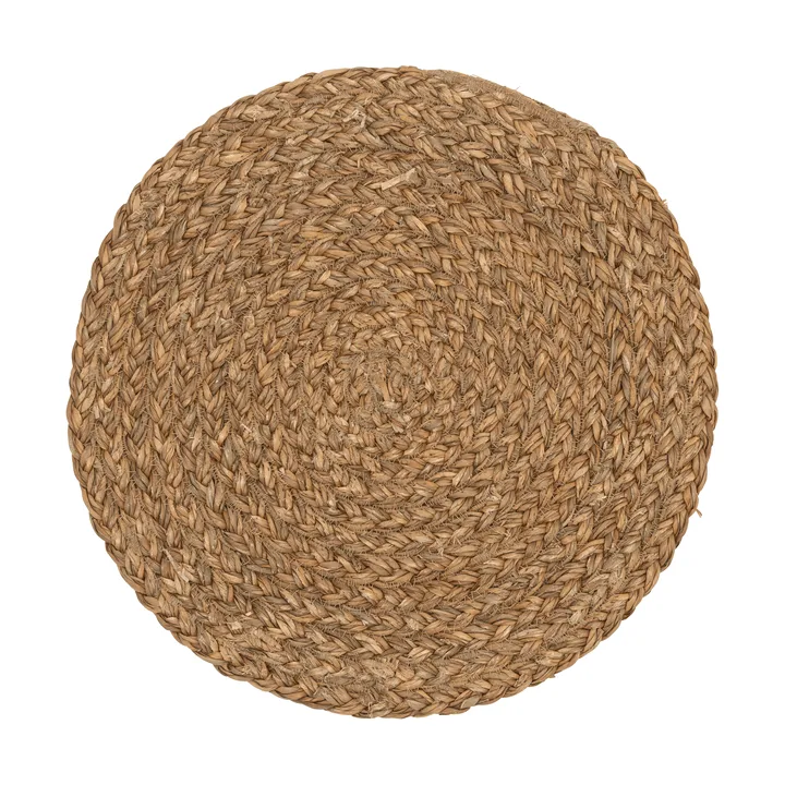 Esther bordstablett flätad - Sjögräs, Ø38 cm - Dixie