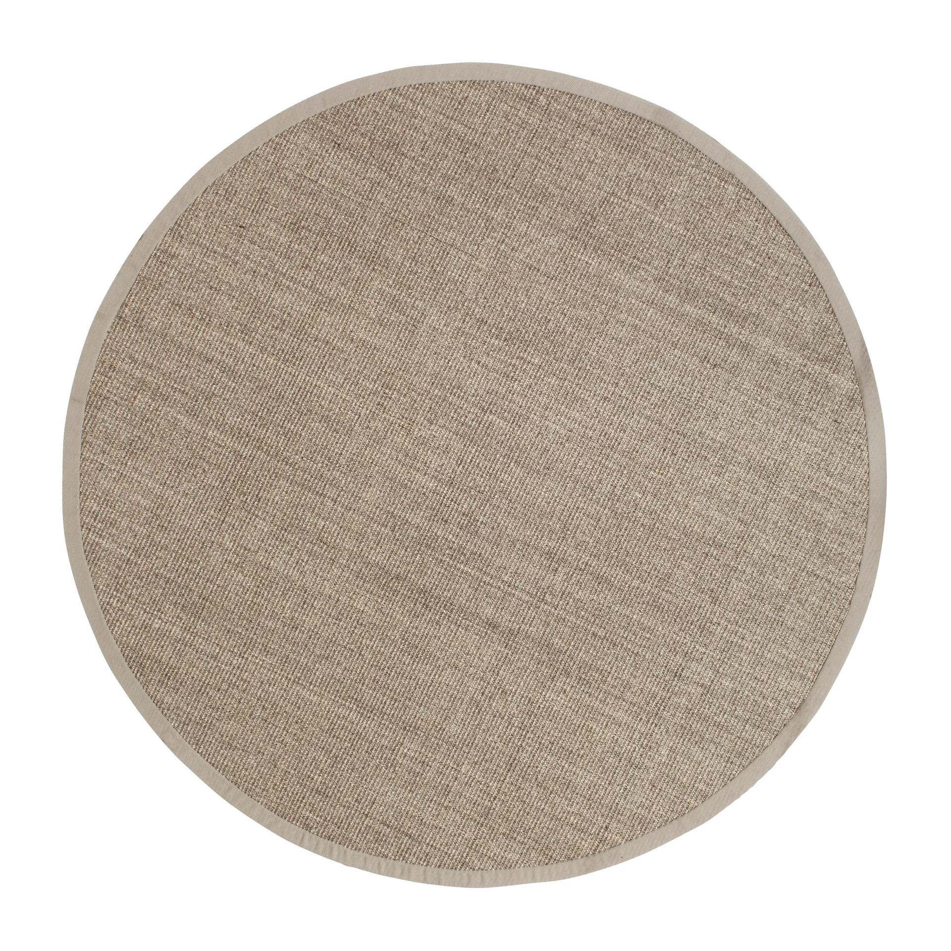 Jenny Sisal rund matta, Natural grey Ø150 cm Dixie