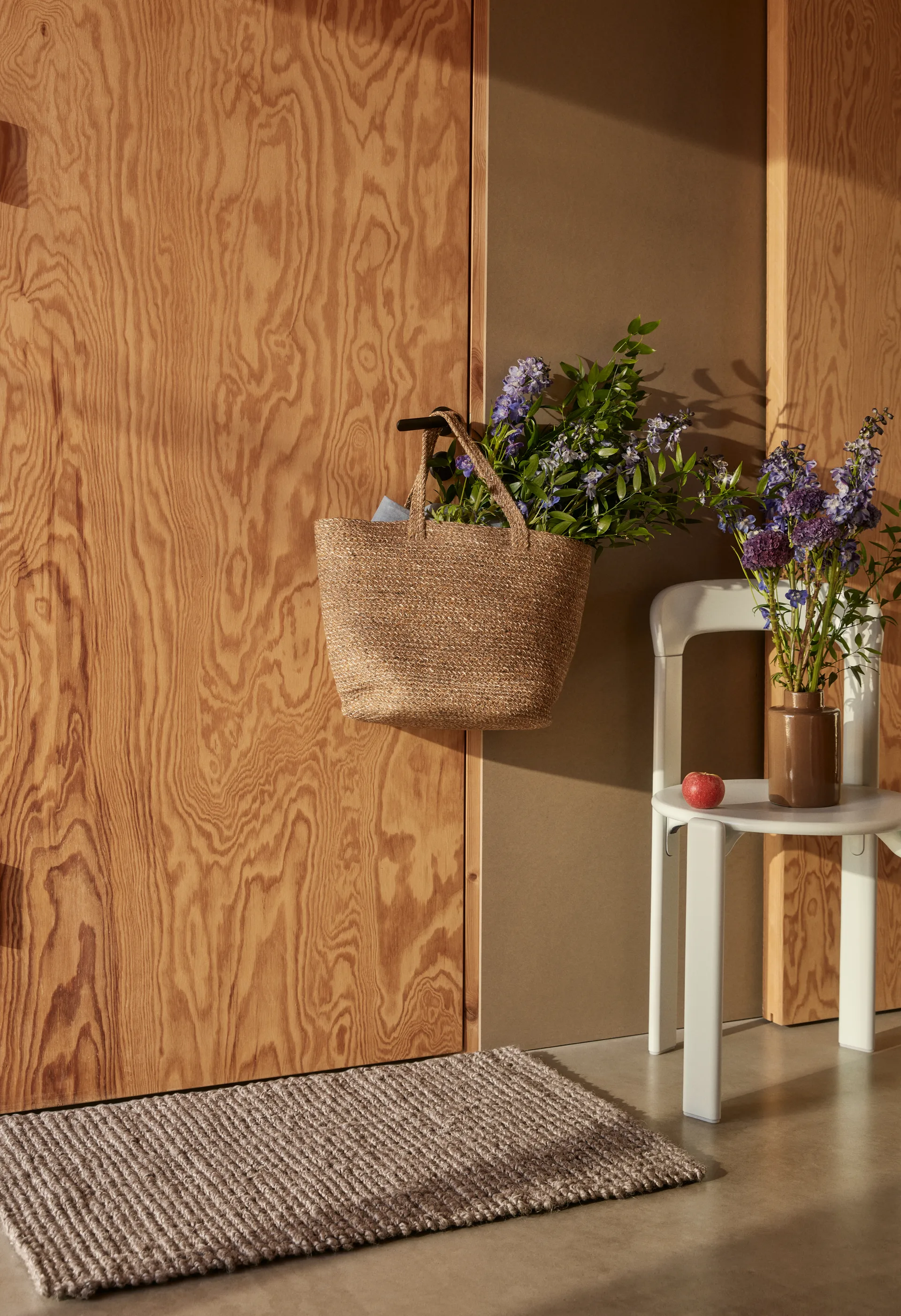 Julia dörrmatta, Cement grey, 60x90 cm Dixie