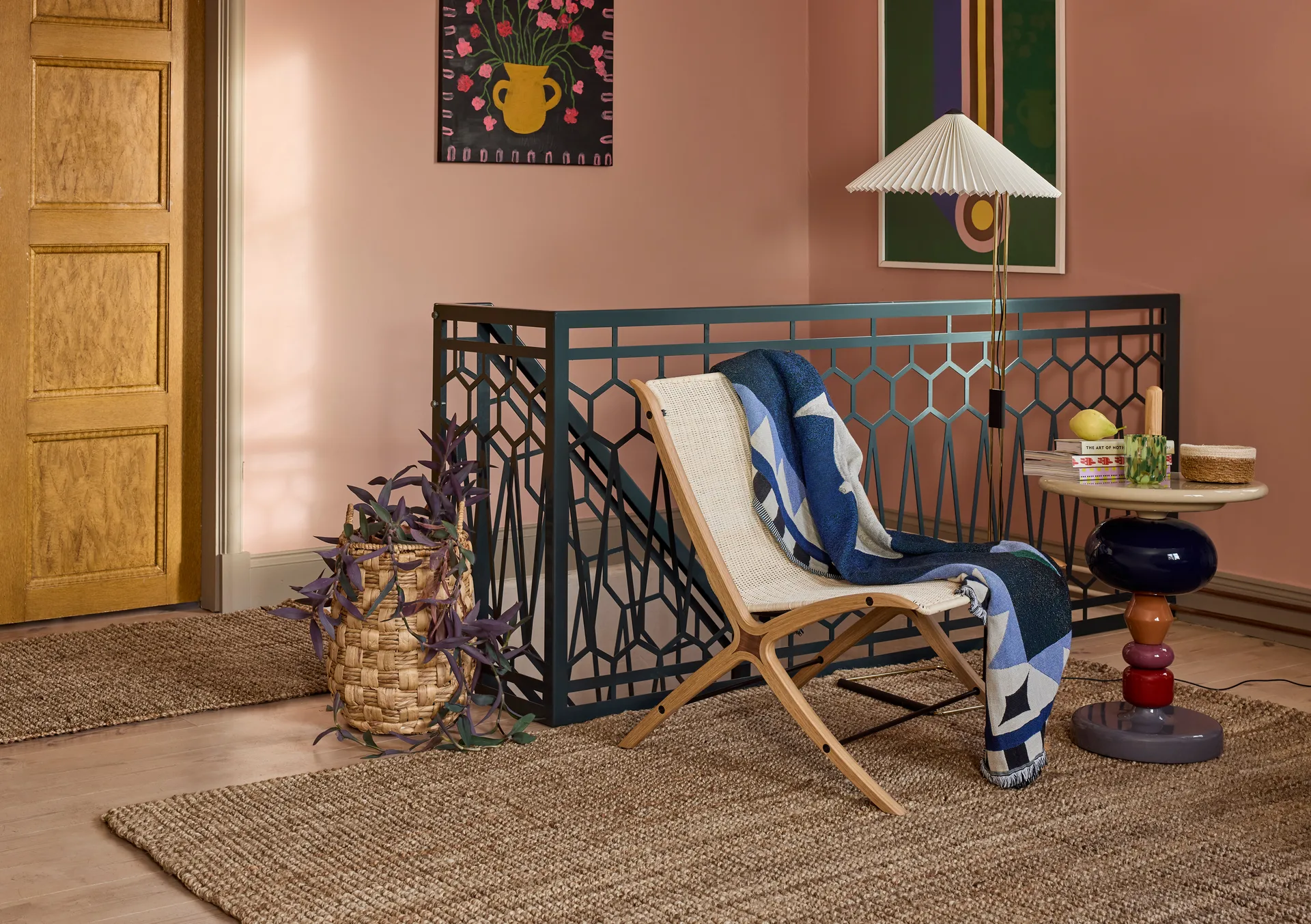 Julia matta, naturgrå, jute, 190x290 cm Dixie