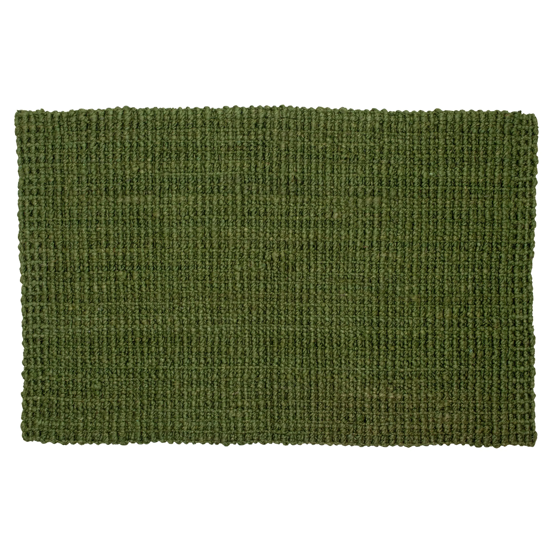 Jute dörrmatta dark green, 60x90 cm Dixie