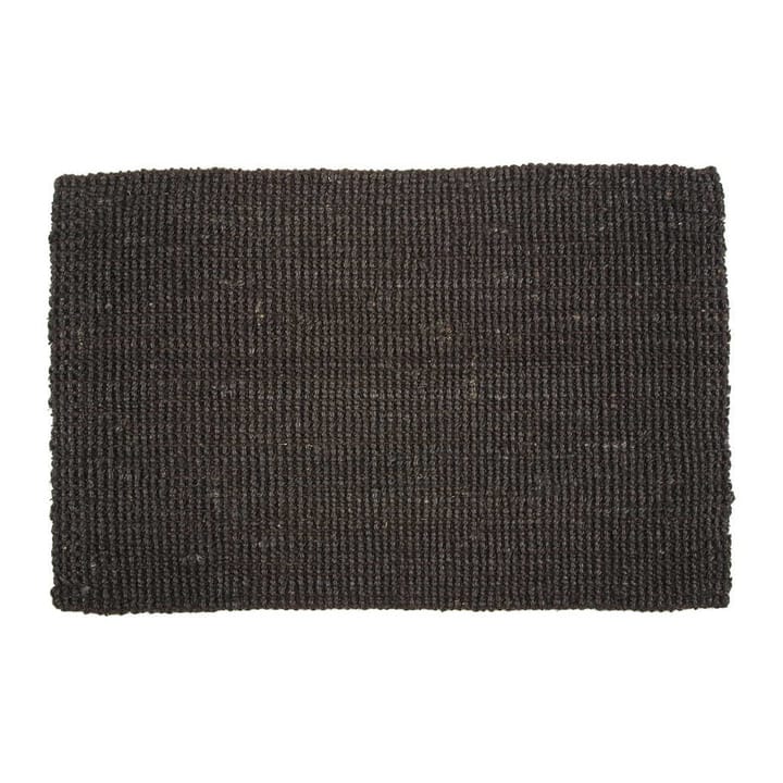 Jute dörrmatta svart - 60 x 90 cm - Dixie