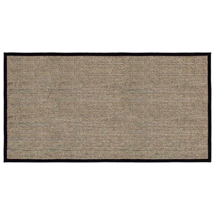 Sisal dörrmatta natur-svart - Stor - Dixie