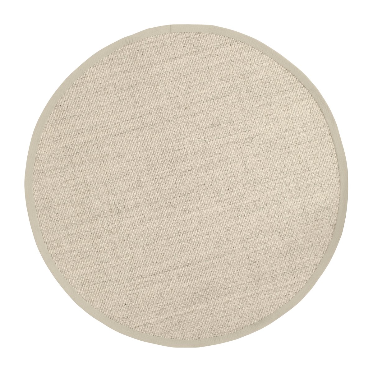 Dixie Sisal matta rund marble o150 cm | Skandinavisk Design | Runda mattor | Beige