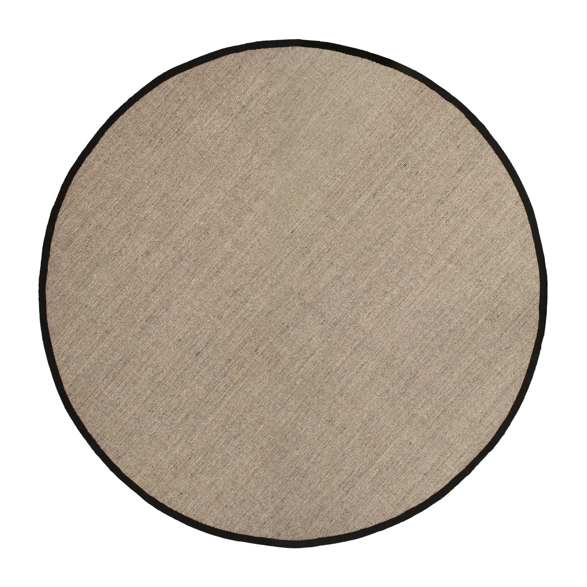 Dixie Sisal matta rund natur o250 cm | Skandinavisk Design | Runda mattor | Brun