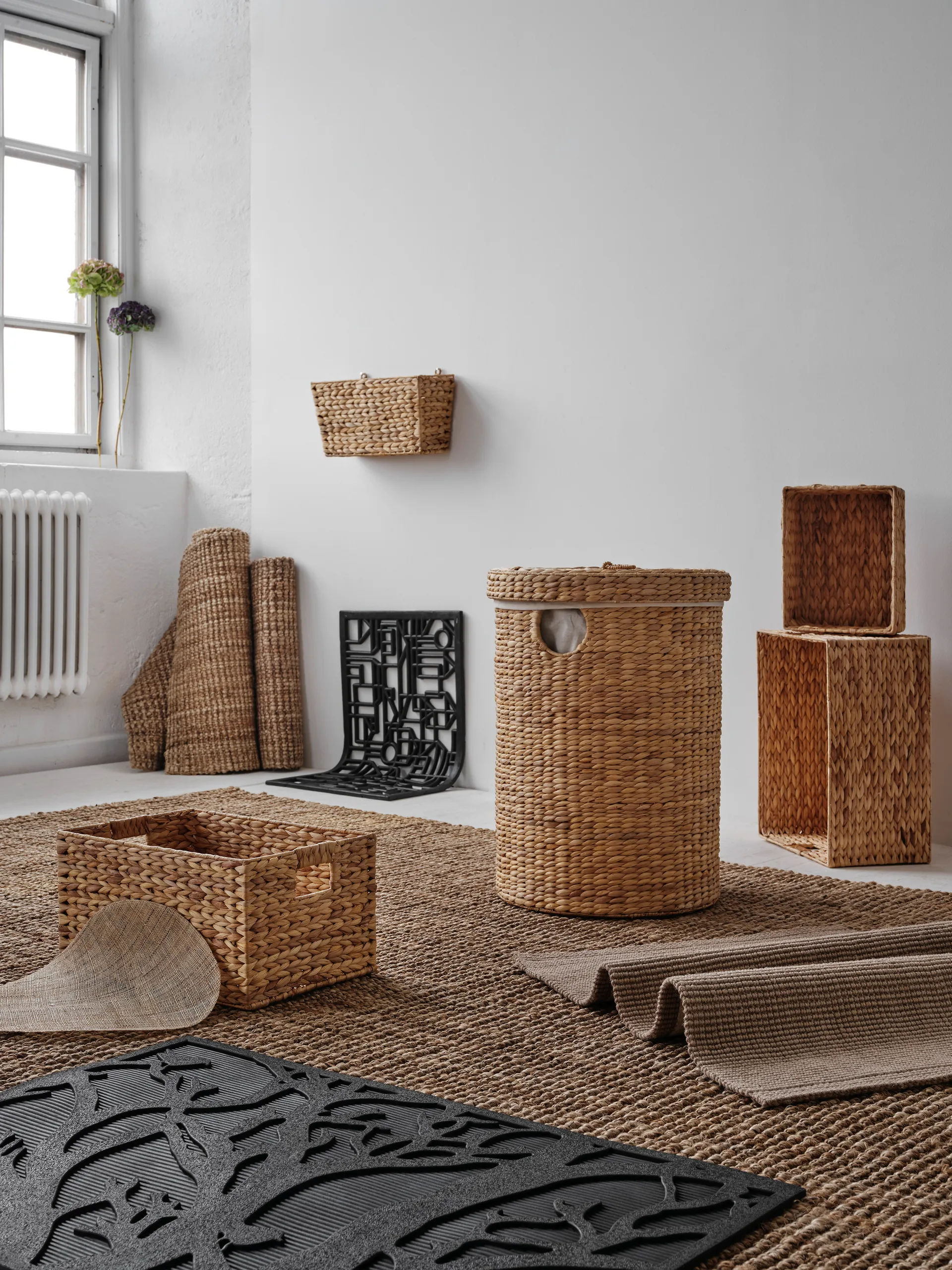 Sture bordstablett Ø38 cm, Svart Dixie