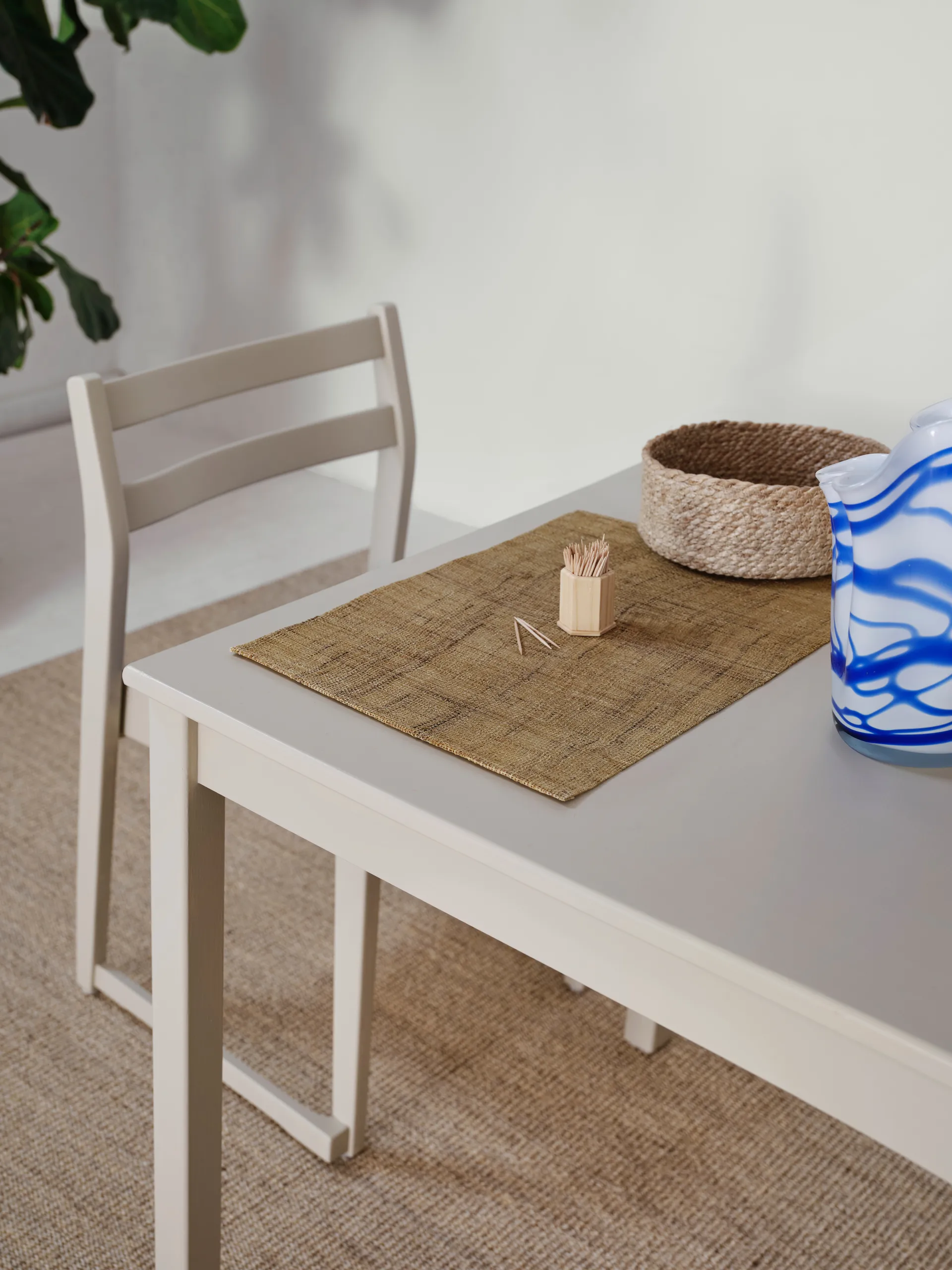 Twisted brödkorg 3-pack, Natur-grå Dixie