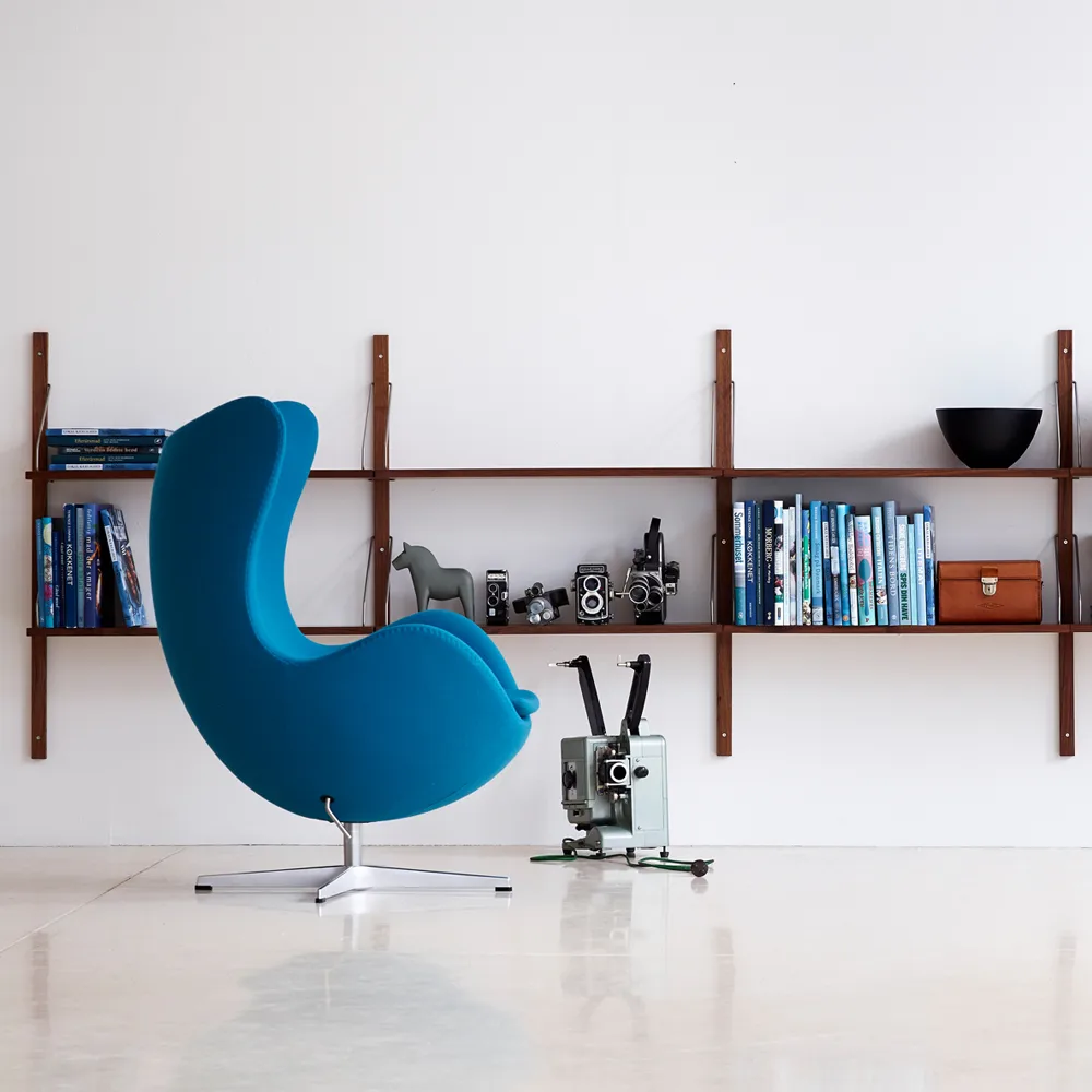 DK3-Royal hyllplan, ek olja, inkl 2 hyllbärare i mässing, 24cm dk3