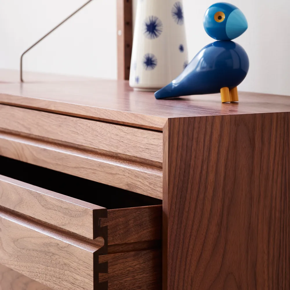 DK3-Royal lådhurts, ek olja, 3 lådor dk3