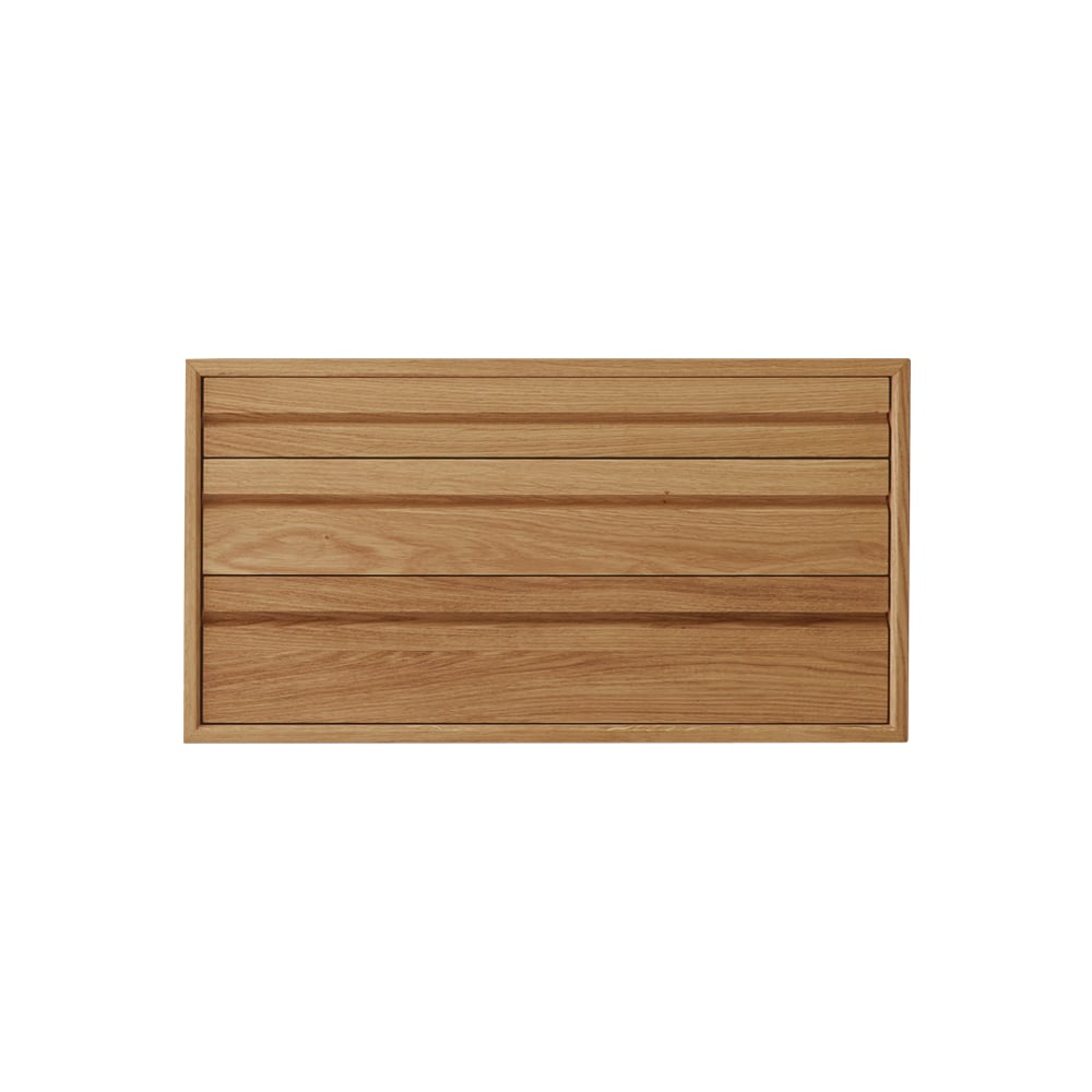 DK3-Royal lådhurts ek olja, 3 lådor | Skandinavisk Design | Sideboards & Skänkar | Beige