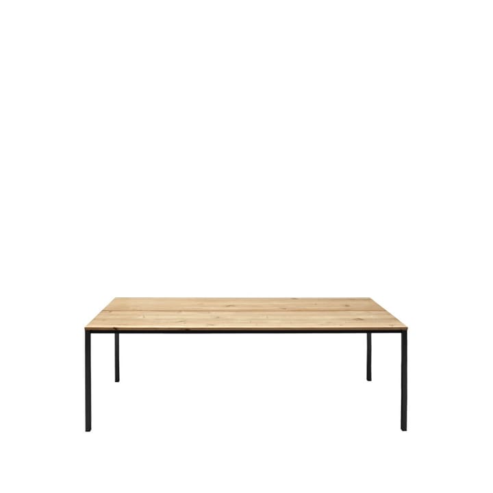 Less is more matbord - ek olja, svart stativ, 90x160 - dk3