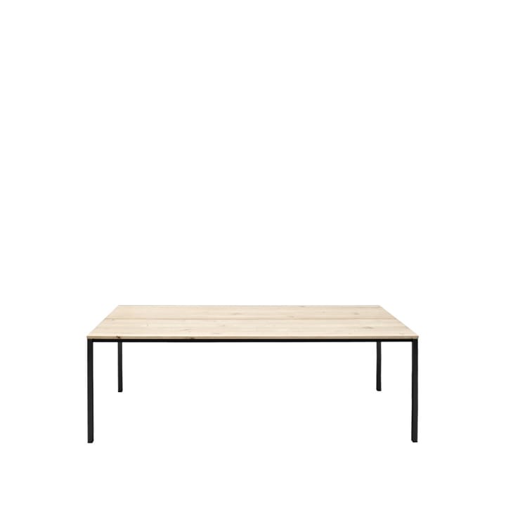 Less is more matbord - ek vitolja, svart stativ, 100x200 - Dk3