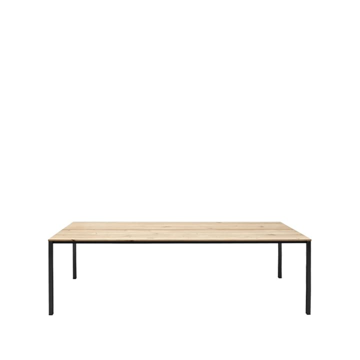 Less is more matbord - vildek olja, svart stativ, 90x160 - Dk3
