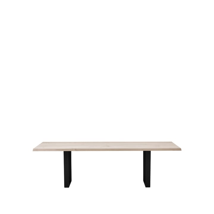 Lowlight matbord - vildek vitolja, svart metallstativ, 220 cm - Dk3