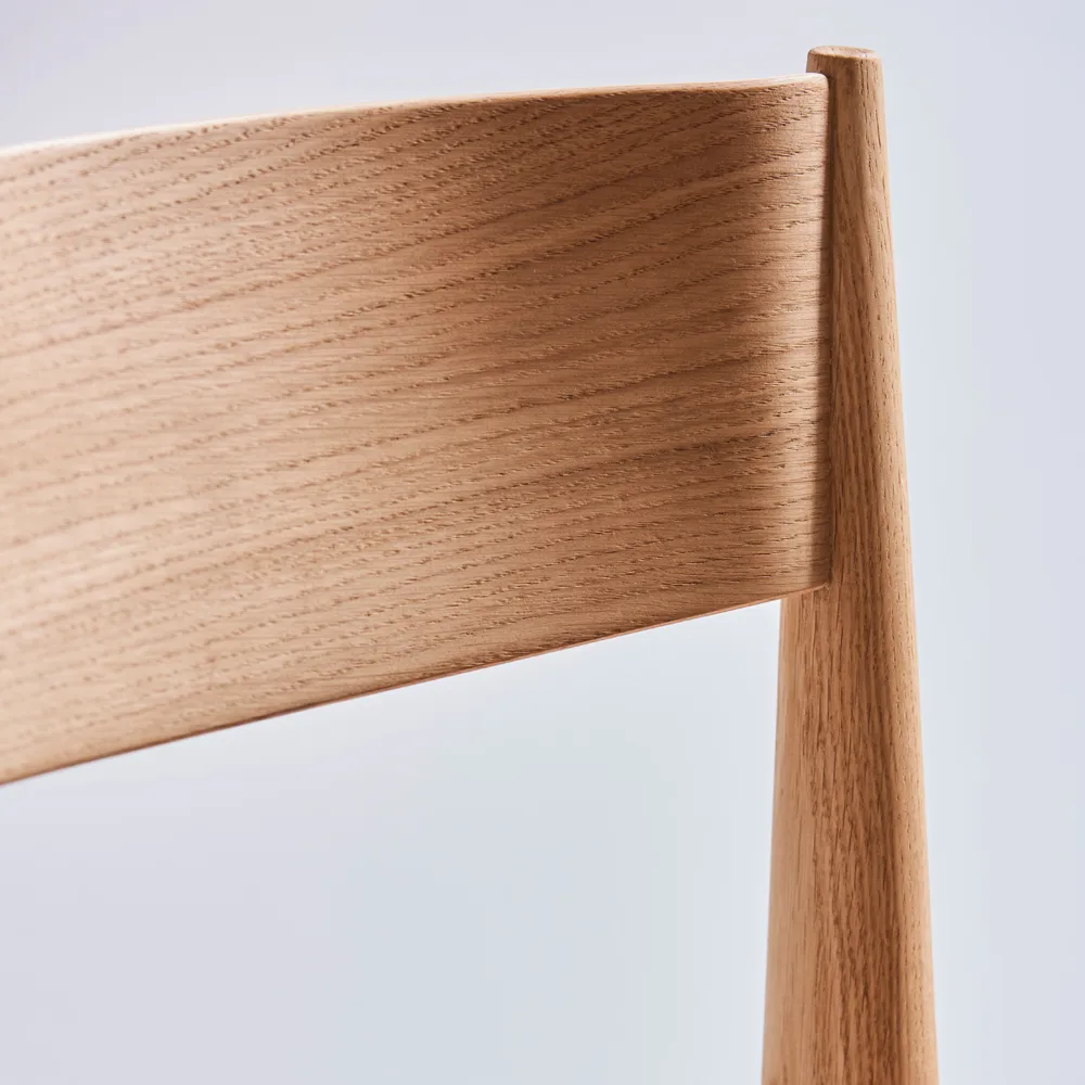 Pia stol, ek såpa, naturflätad sits dk3