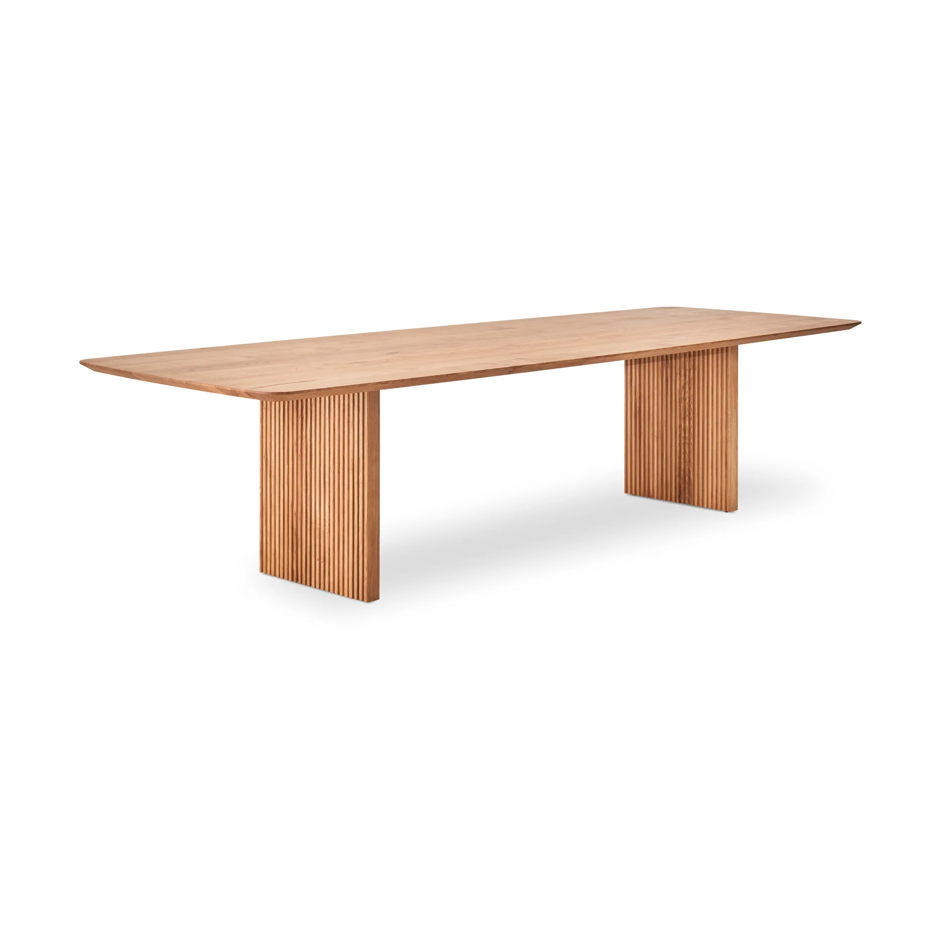 Ten matbord 240x105 cm, Ek oljad dk3