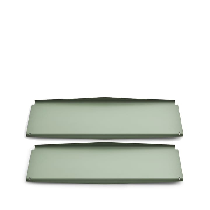 Ultra hyllplan - grön, 2-pack, d.22 cm - Dk3