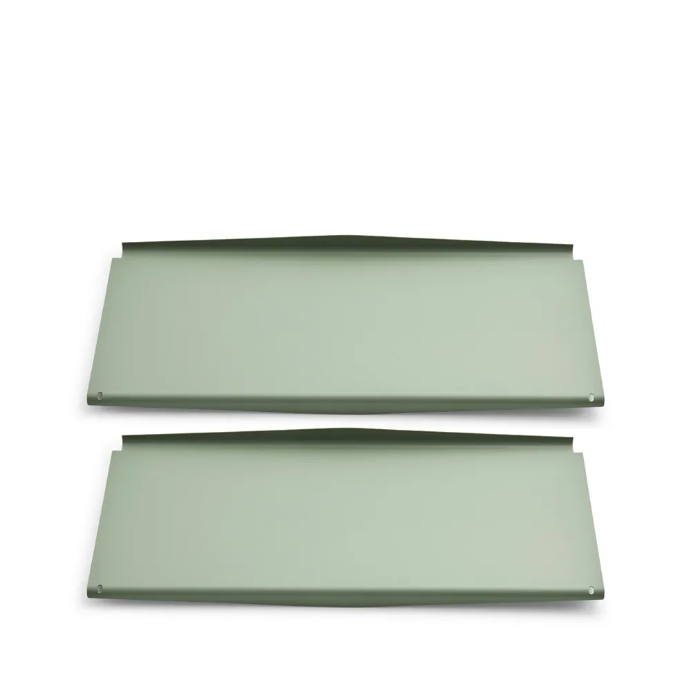 Ultra hyllplan, grön, 2-pack, d.30 cm dk3