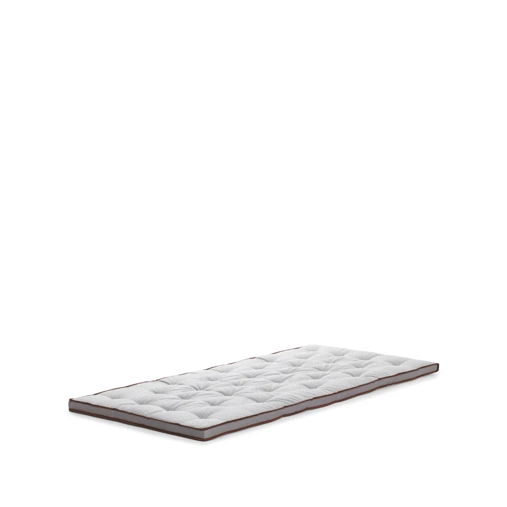 DUX Xupport bäddmadrass, vit/brun, 80x200 cm Dux