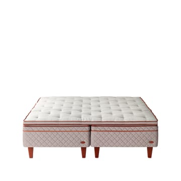 DUX Xupport Plus bäddmadrass - Vit/brun 180x200x7,5 cm - Dux