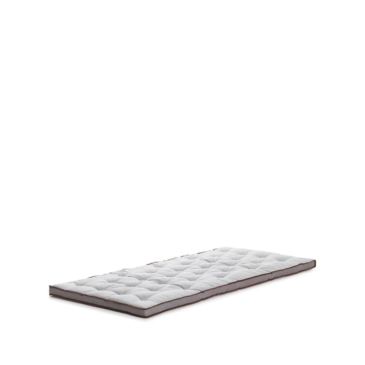 DUX Xupport Plus bäddmadrass, Vit/brun 90x200x7,5 cm Dux