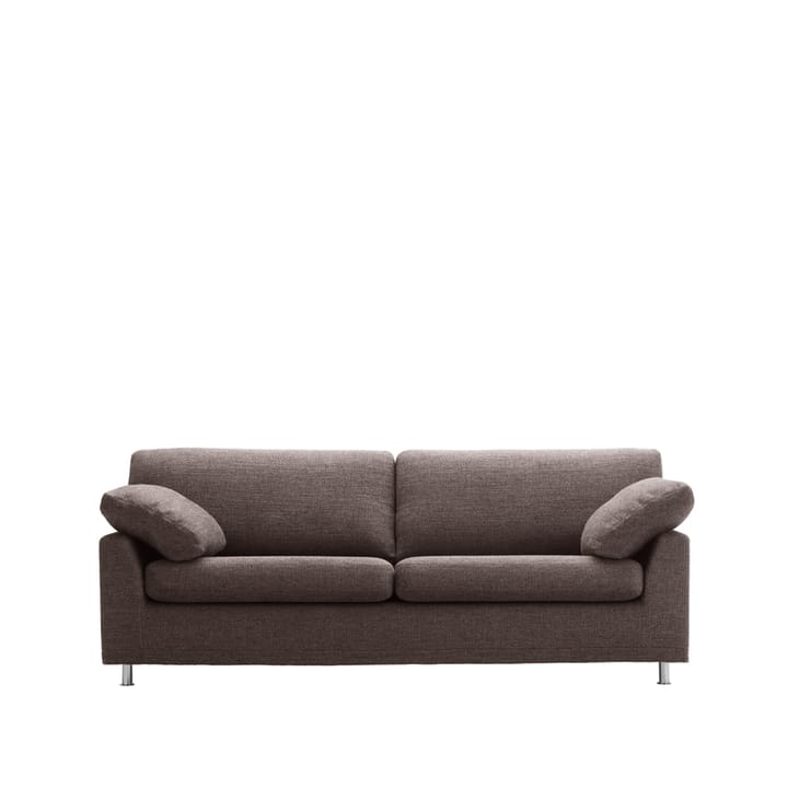 Fredrik soffa 3-sits - tyg tosca m476/24 chestnut, stålben - Dux