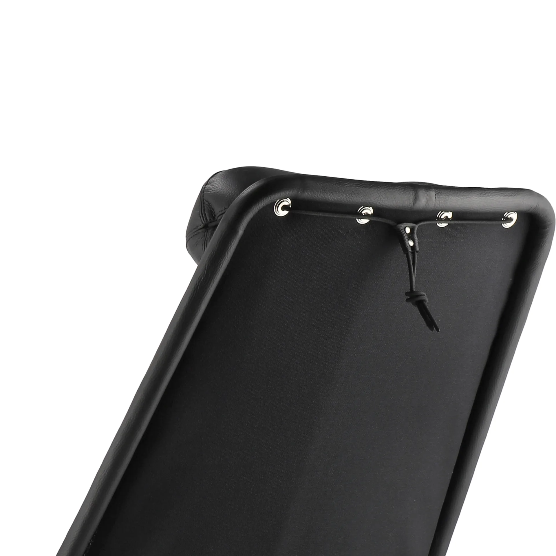 Jetson fåtölj, Läder classic soft 88 svart-svart stativ-plain 88 Dux