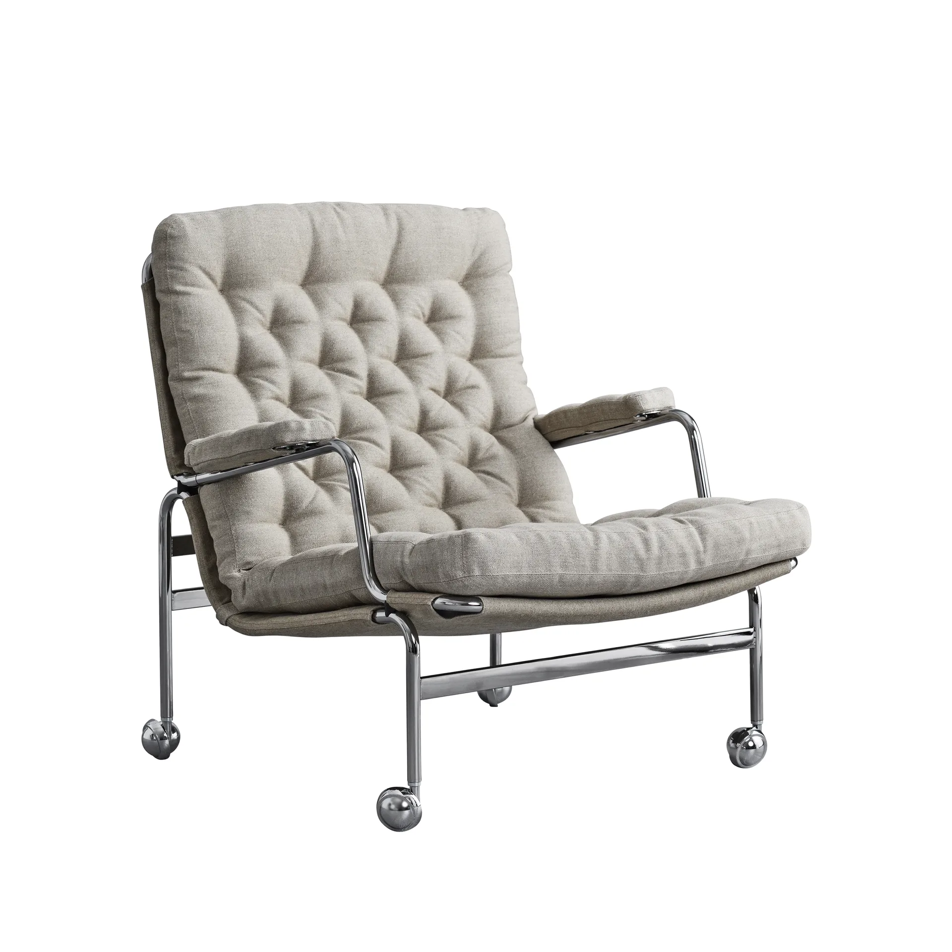 Karin 73 fåtölj, flax 21 Dux