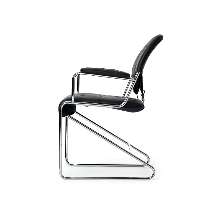 Sam karmstol, Classic soft 88 svart-hög-krom Dux