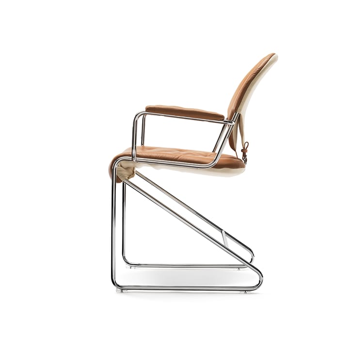 Sam karmstol, Naturale camel-hög-krom Dux