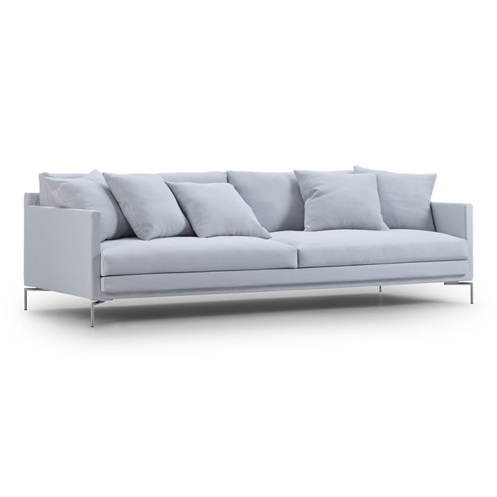 Ash soffa 3-sits 240 cm - Desert 07 vit-borstade stålben - Eilersen